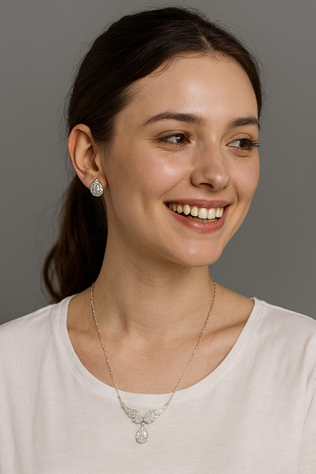 Angel Wings Jewelry Set-Fly with Grace