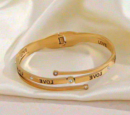 Stainless Steel Love Bracelet