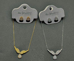 Angel Wings Jewelry Set-Fly with Grace